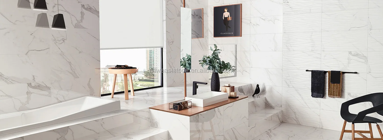 Largest Size Calacatta White Quartz Stone Slab Price With Grey Vein For