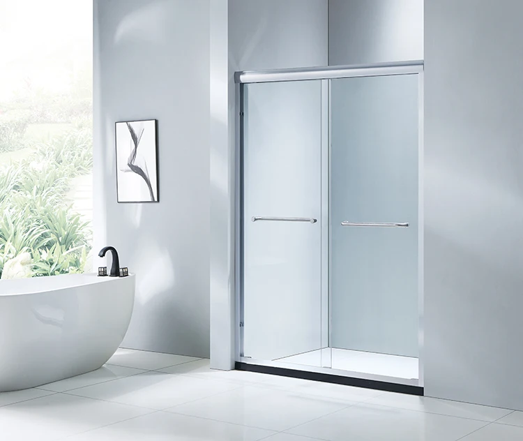 6004C Glass Sliding Doors Shower Room Double Sliding Shower Door