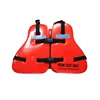 Three Pieces Marine water safety Work Vest PVC Foam Life Jacket for Marine and Oil Platform