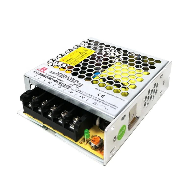 
Hengfu 35W 24V 1.5A AC DC single output HF35W-LSM-24 slim UL CB switching power supply 