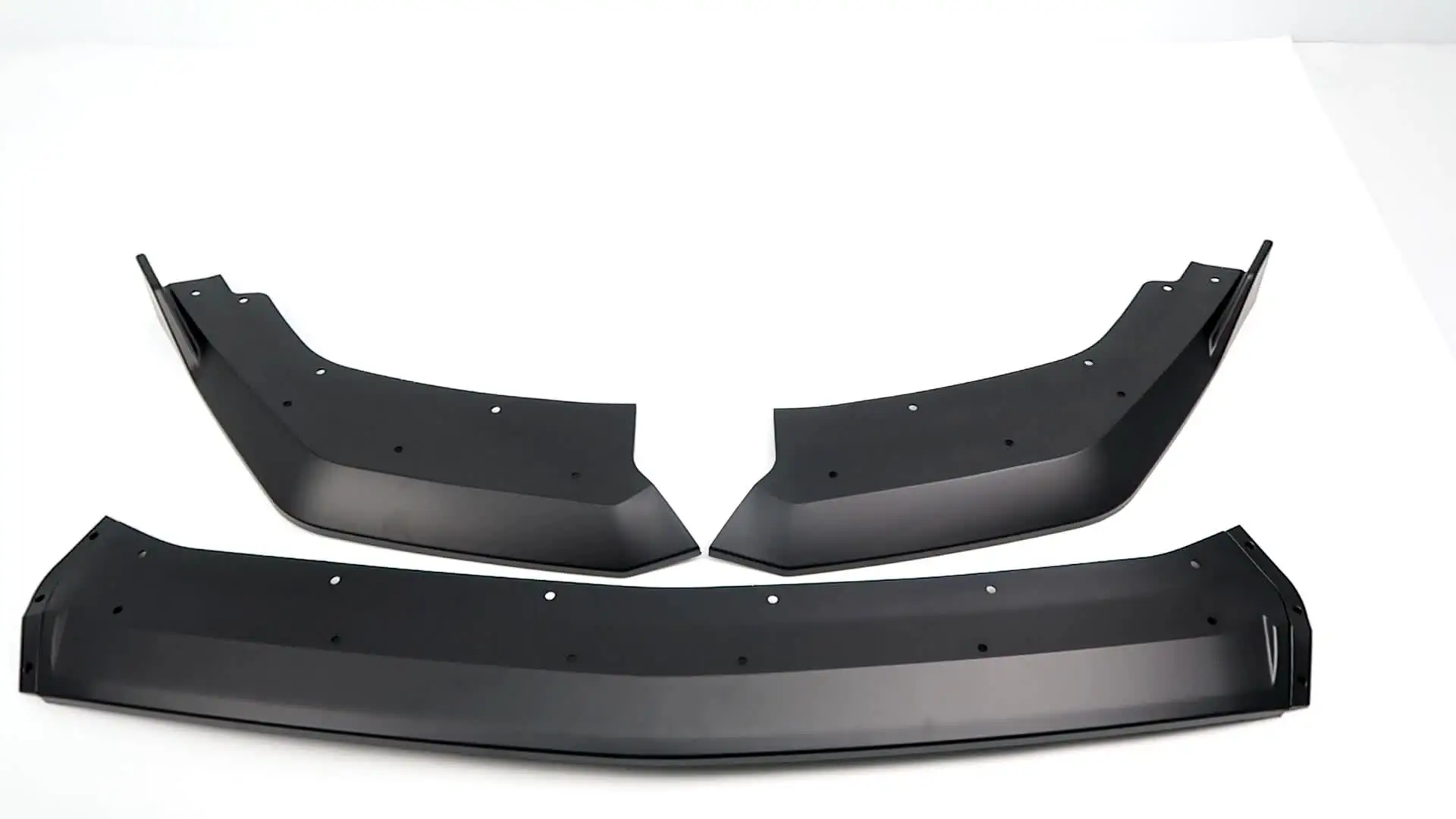 For Ford Mustang S650 Dark Horse GT Ecoboost 2024+ Front Splitter Extension  Front Lip Carbon Fiber Look ABS, image size:1920x1080