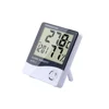 HTC-1 thermometer with hygrometer clock temperature and humidity meter Instruments indoor outdoor temperature