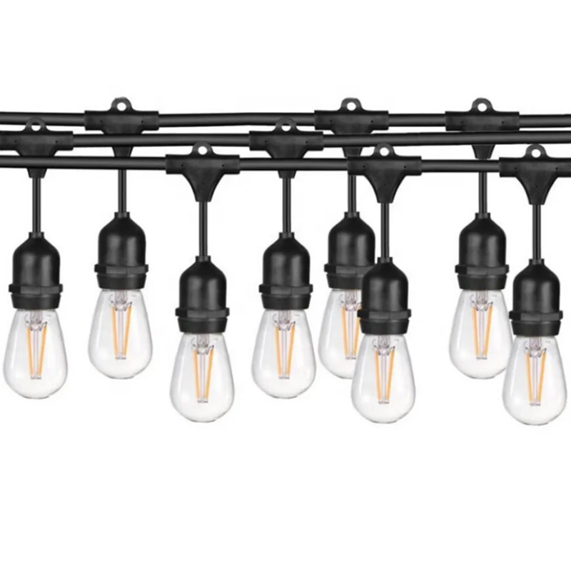 230v 2w S14 Led Edison Light Outdoor Medium Base E26 E27 Filament Bulbs