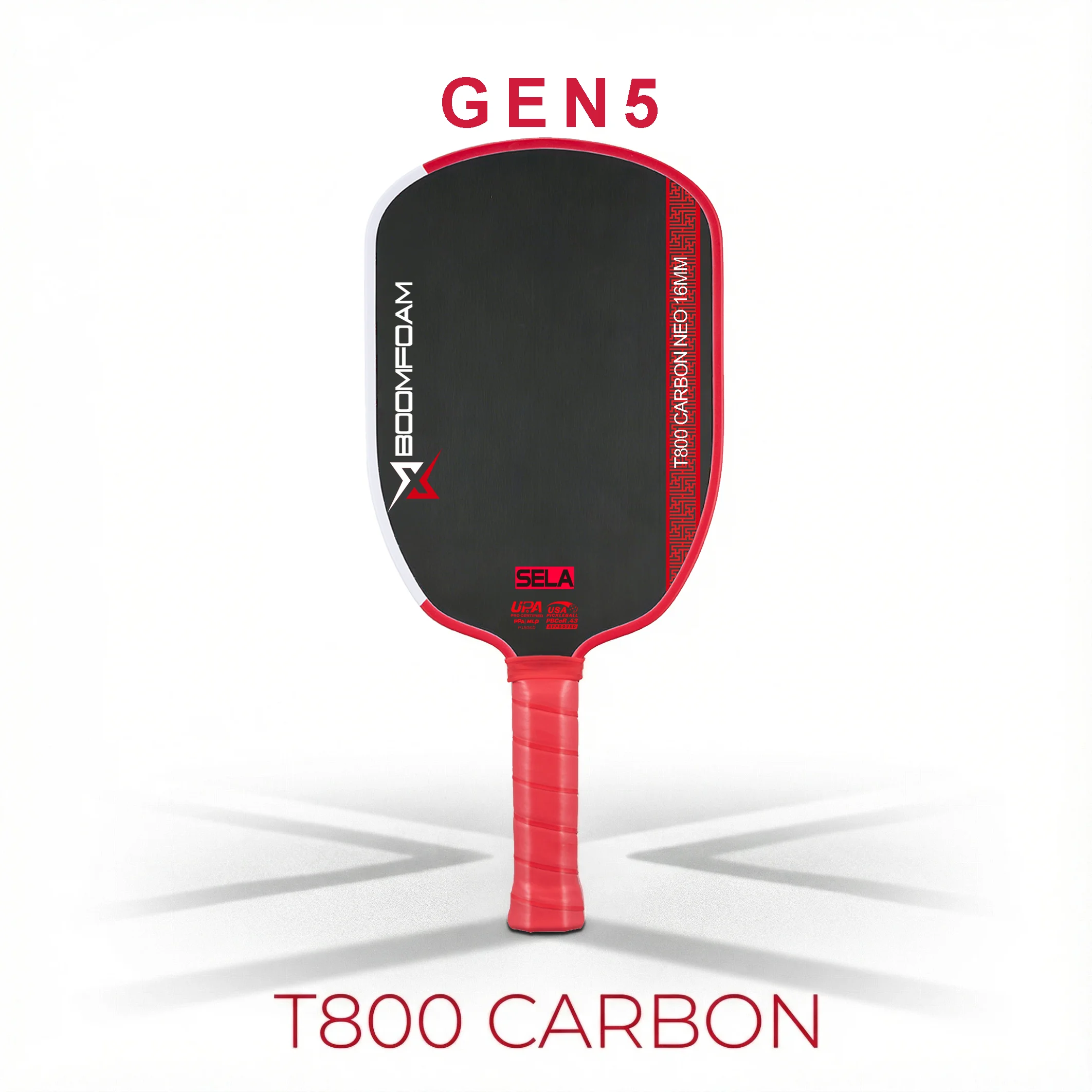 SELA BOOMFOAM EVA Power - T800 Pickleball Paddle (2026 GEN5)