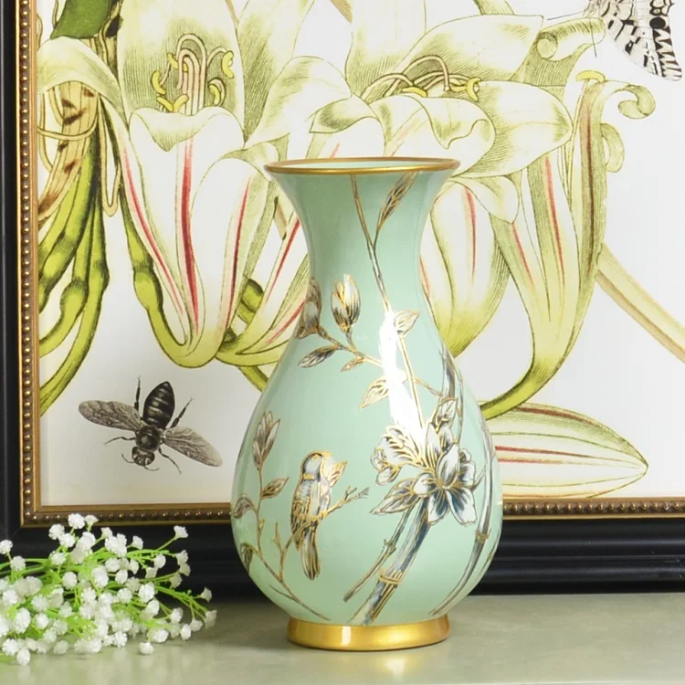 Fashion Vases Decorated Small Ceramic Single Flower Vase Wholesale
