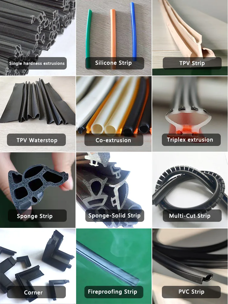 Glass Greenhouse Glass Window Rubber Seal Made With Quality Material