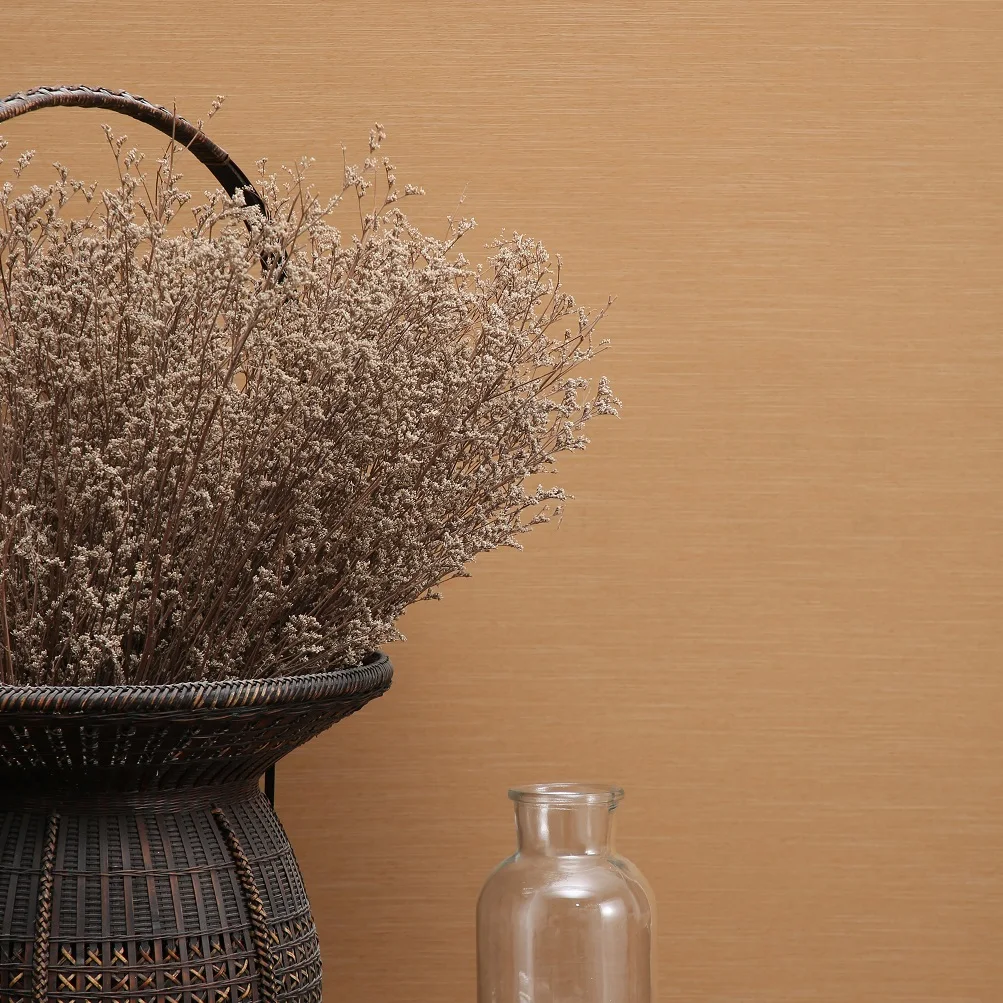 纹理纺织壁纸优雅丝绸棉织物墙纸