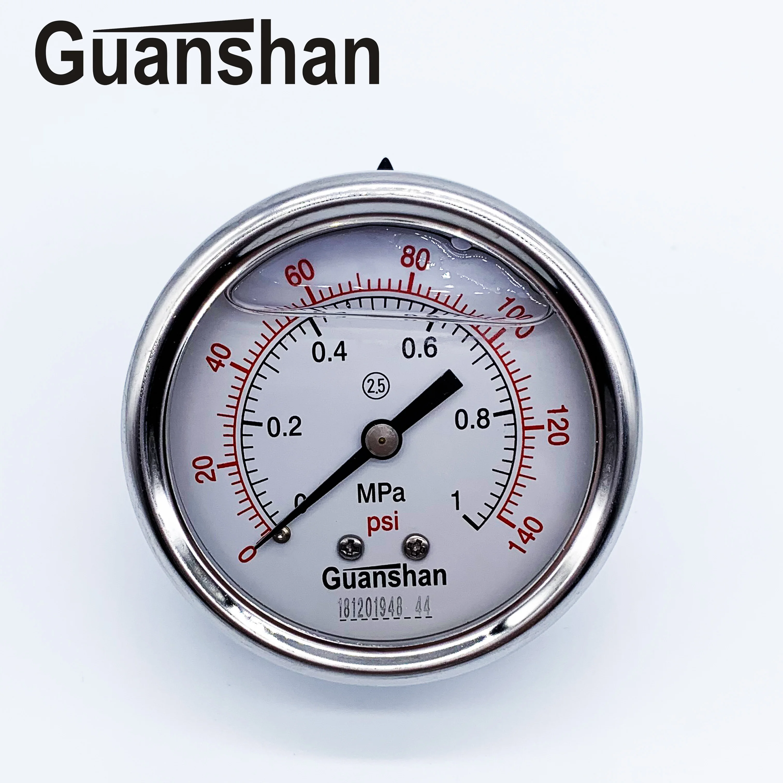 Stainless Steel Liquid Filled Pressure Gauge Switch For Machinery Buy