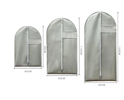 product-GF bags-Clothes Dust Cover Non-woven Fabric Case for Household Hanging-type Coat Suit Storag