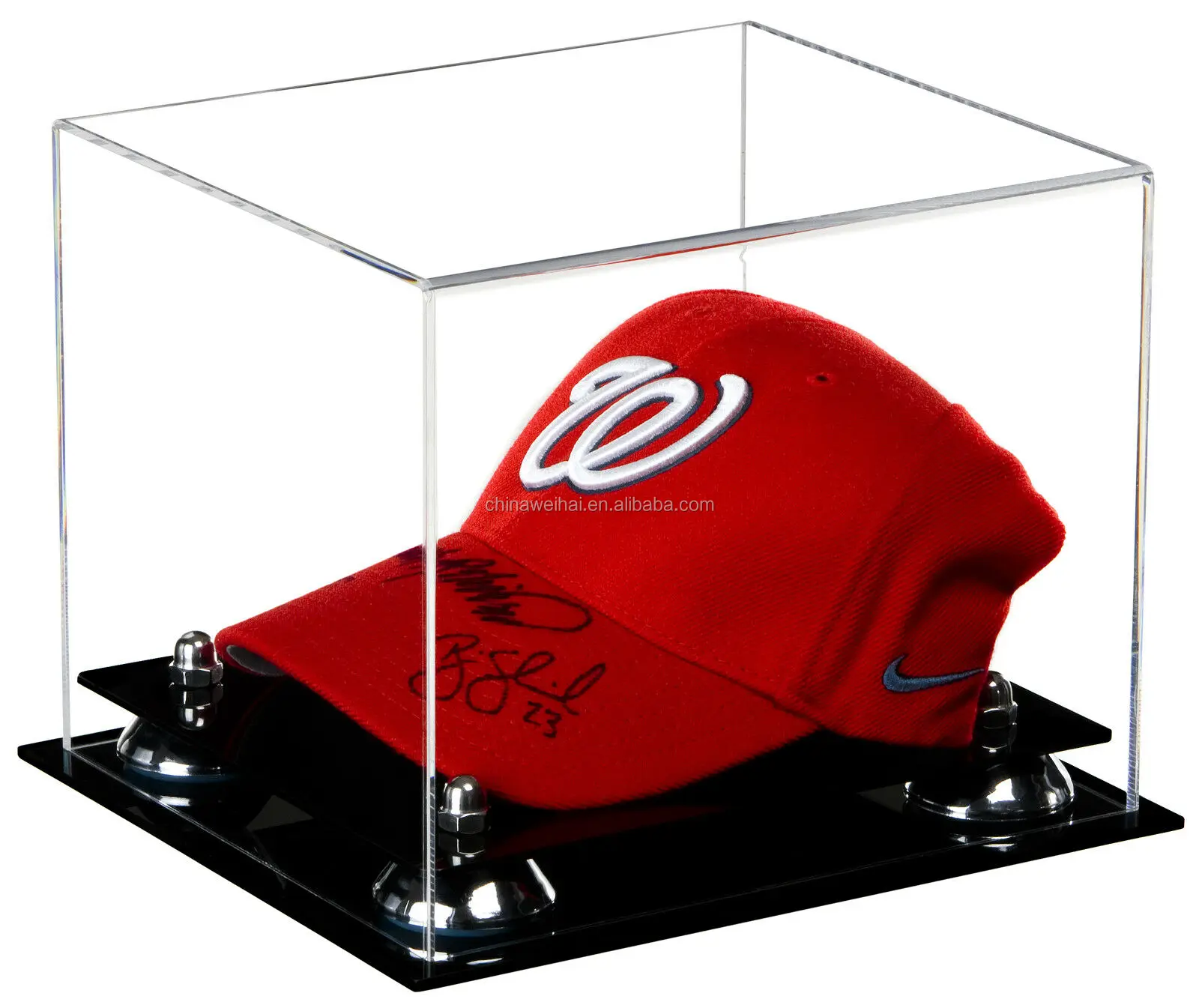 Deluxe Acrylic Baseball Bat Display Case Wall Mountable Buy Acrylic