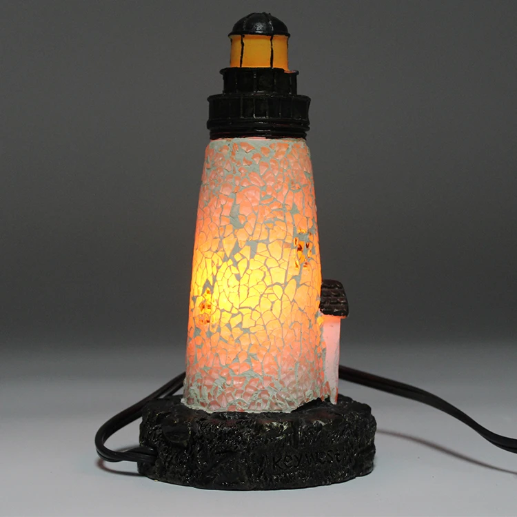 树脂装饰台灯卧室树脂台灯批发