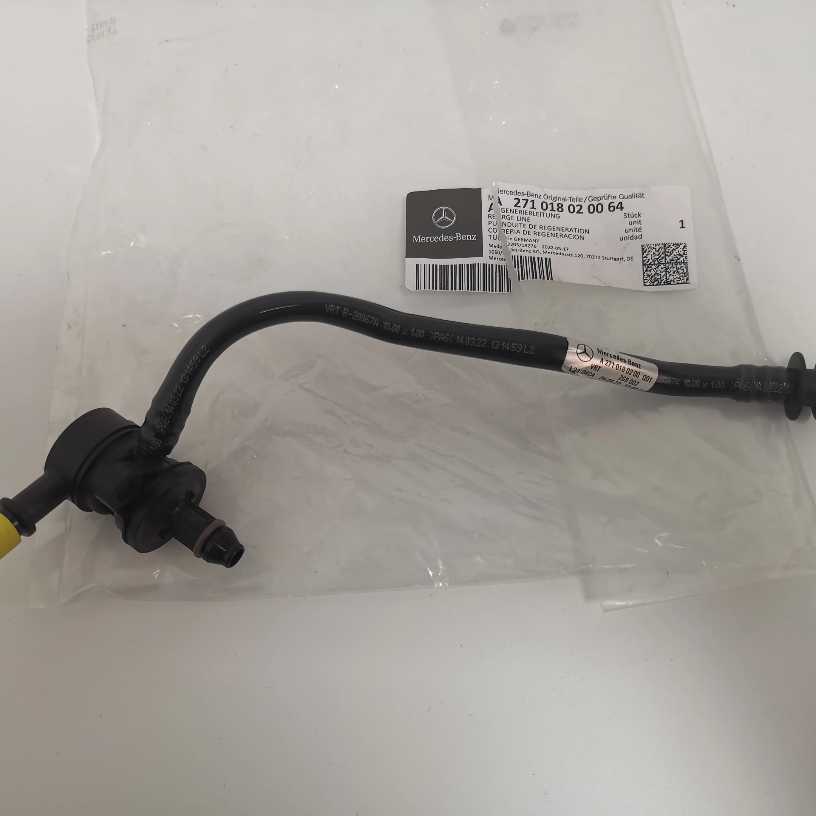 High Quality Purification Tube Crankcase Full Load Ventilation Valve