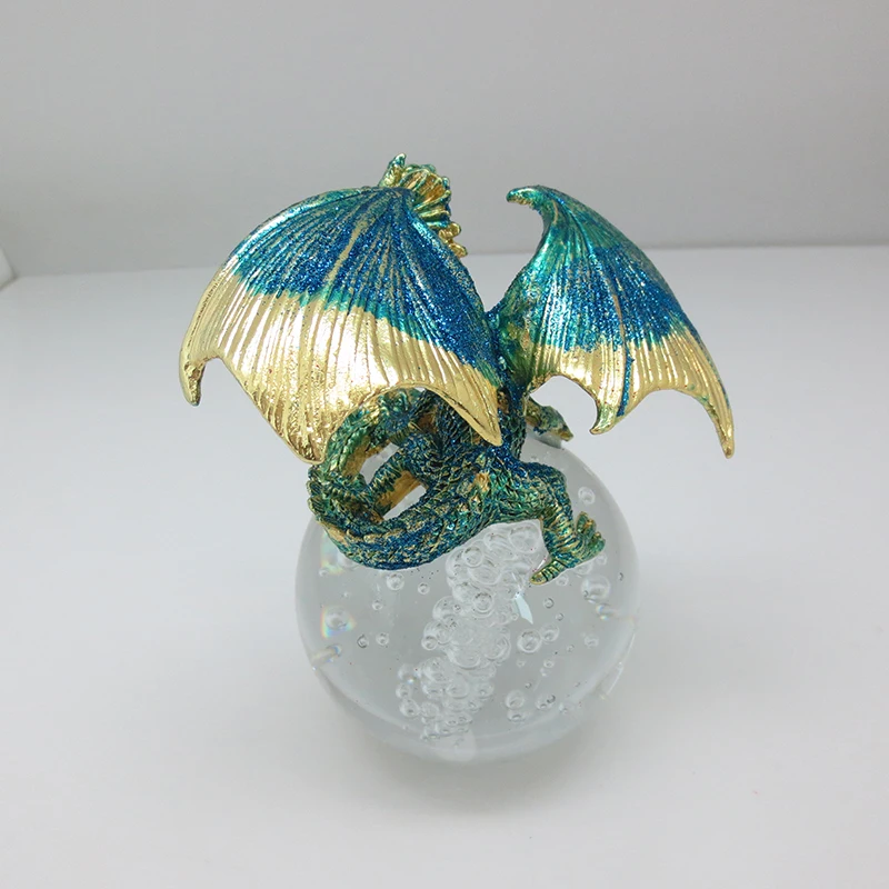 Dragon Feng Shui Statue Dragon Statue Gift Chinese New Year Gold Dragon ...