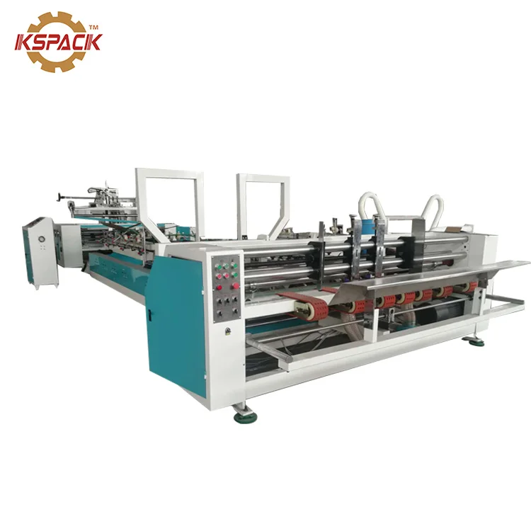 manual corrugated carton box cardboard stapling making machine