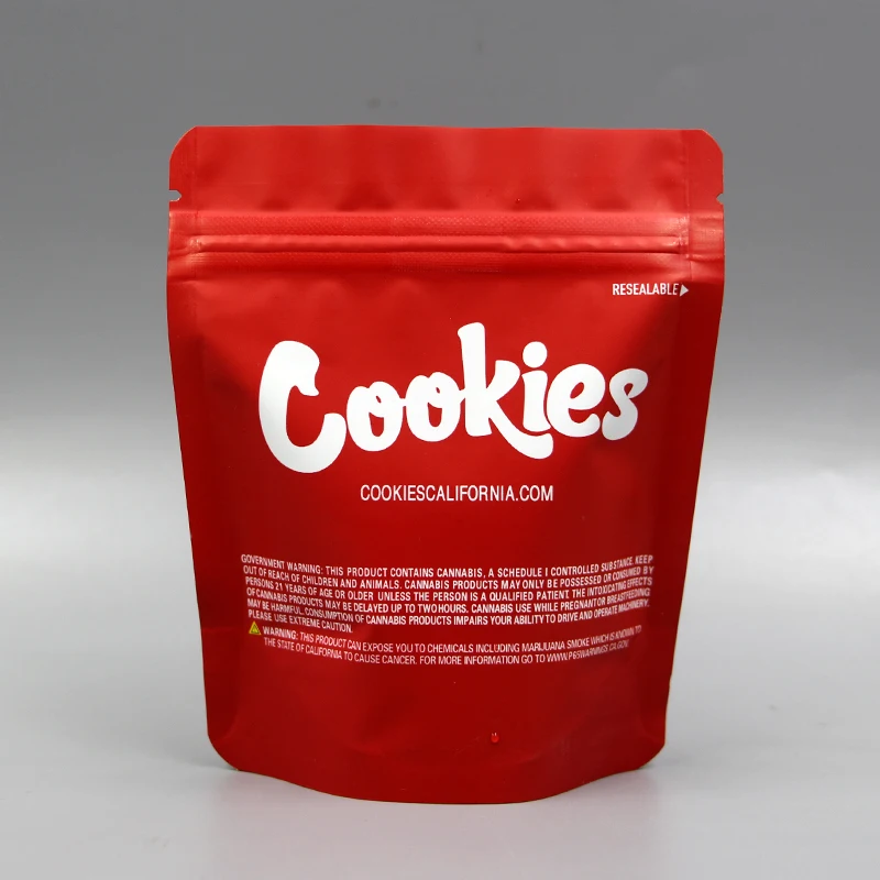 High Quality Wholesale Custom Printed Cookies Weed Mylar Bags - Buy ...