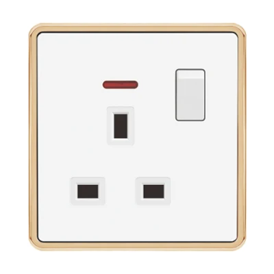 MACVY 16A 2gang 2way switch High quality The new Villa hotel switch socket UK - ANKUX.COM