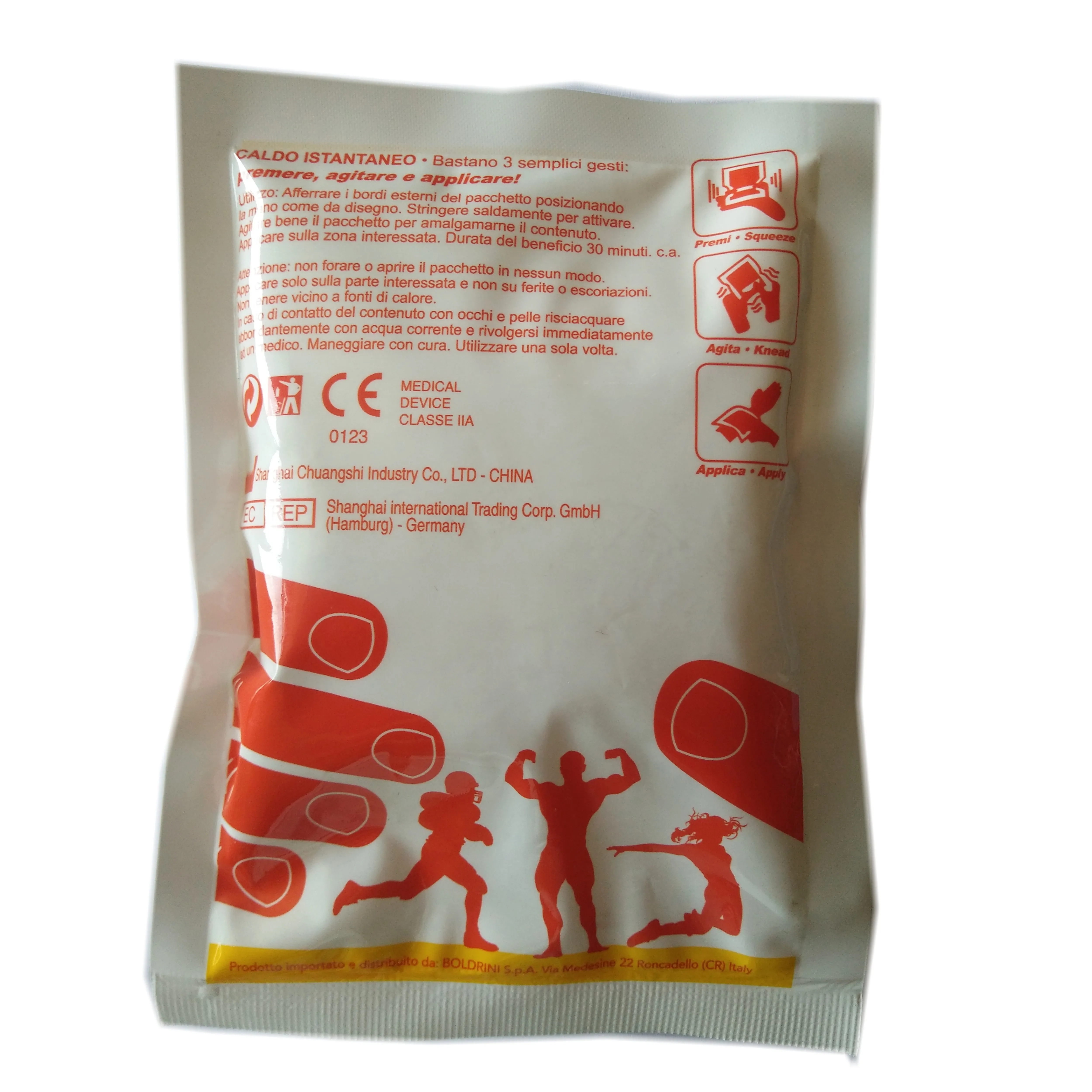 Disposable Instant Heat Pack For Firstaid And Emergency Hot Bag Air