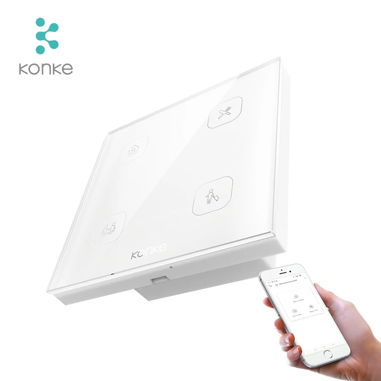 Konke 86 type smart switch multiple scene switch in wall switches zigbee protocol