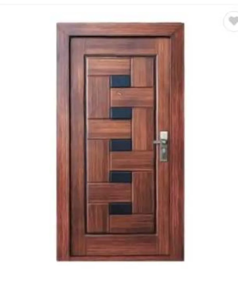 2023 Factory Hot Sales Steel Front Door Wrought Iron Safe Security Door