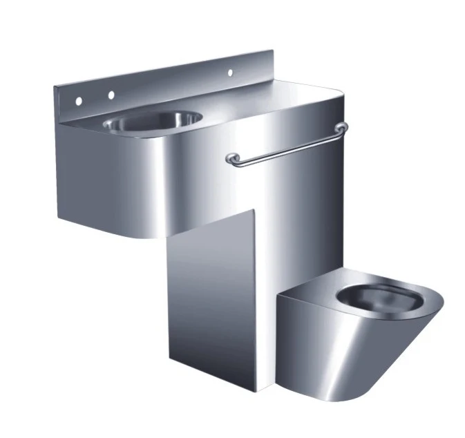 Ptrap Stainless Steel Prison Toilet And Sink Combination Buy Toilet