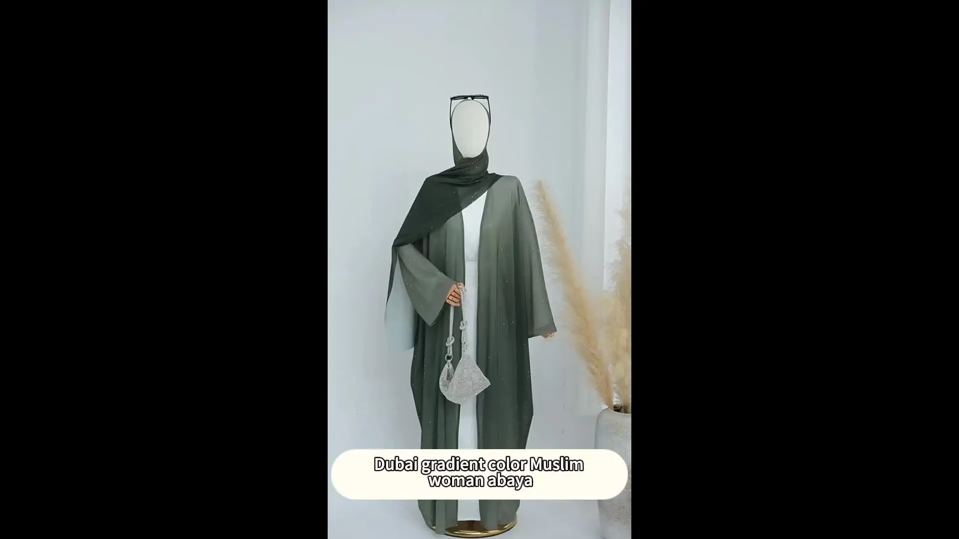 Zifeng OEM Vetements Islamiques Dubai Gradient Color Muslim Woman