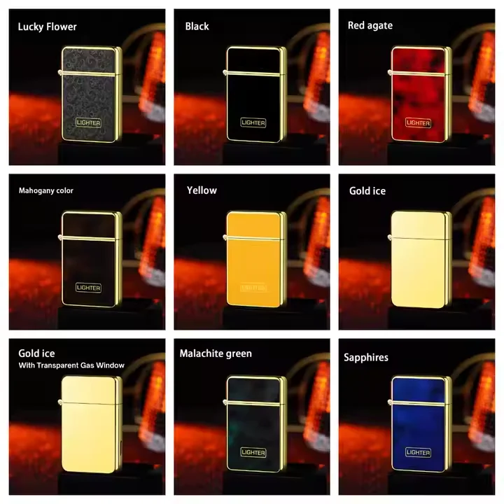 db 1508 windproof lighter can be customized with logo butane gas lighter gift box lighter smoking accessories-2