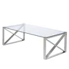 2019 hot sale stainless steel coffee table