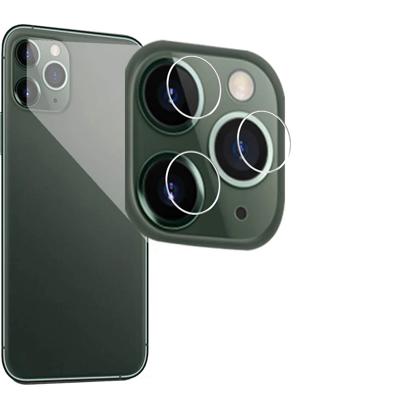 PET Flexible High Definition Anti-Scratch Mobile Phone Camera Lens Protector for iPhone 11 Pro and 11 Pro Max