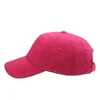 Wholesale High Quality Ladies Base ball Cap Sports Hats With Triangle Plaid Embossed