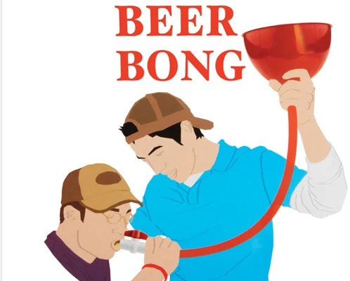 Cum Beer Bong