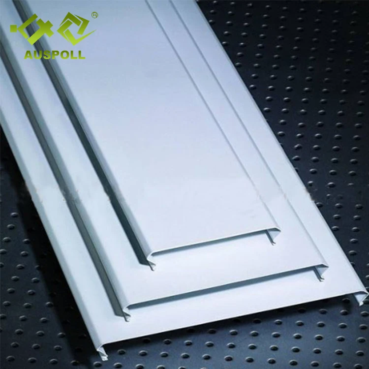Decorative Material Aluminum C-shape strip linear ceiling panel for Station