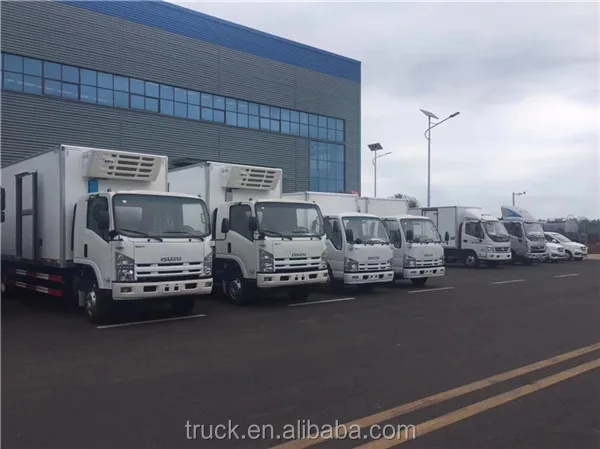 China Used Cold Truck With Refrigerator Unit,Insulated Box For Refrigeration