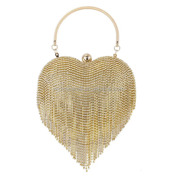 Luxury Crystal Rhinestone Purse Clutch Mini Money Rhinestone Purse