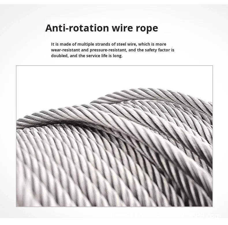 Hot Sale Electric Hoist 1t Small Household Grain Lifting Machine Wireless Remote Control Gantry Lifting Crane Cable Retail Mine