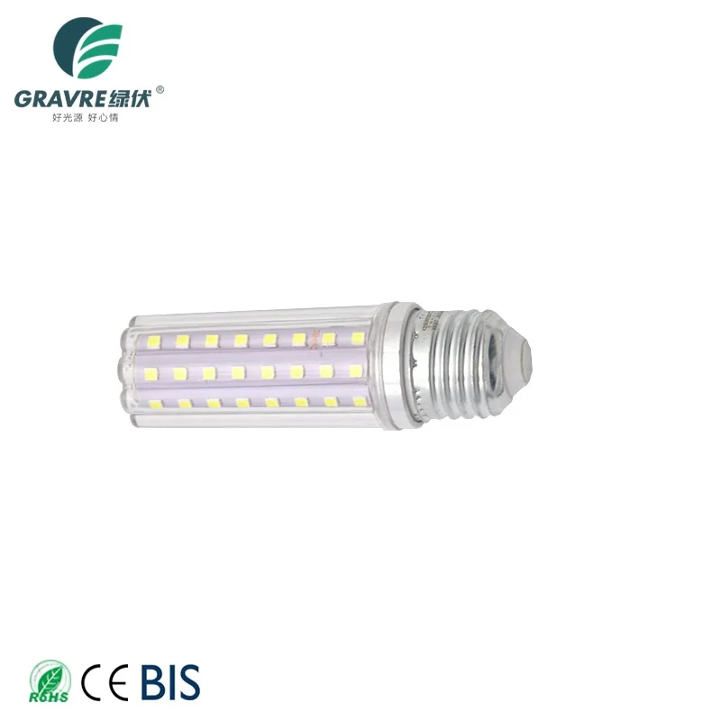 China Supply New E27 E14 14W 18W Household Energy Saving Bottle Shape Corn Light LED Bulb Lighting Spare Parts