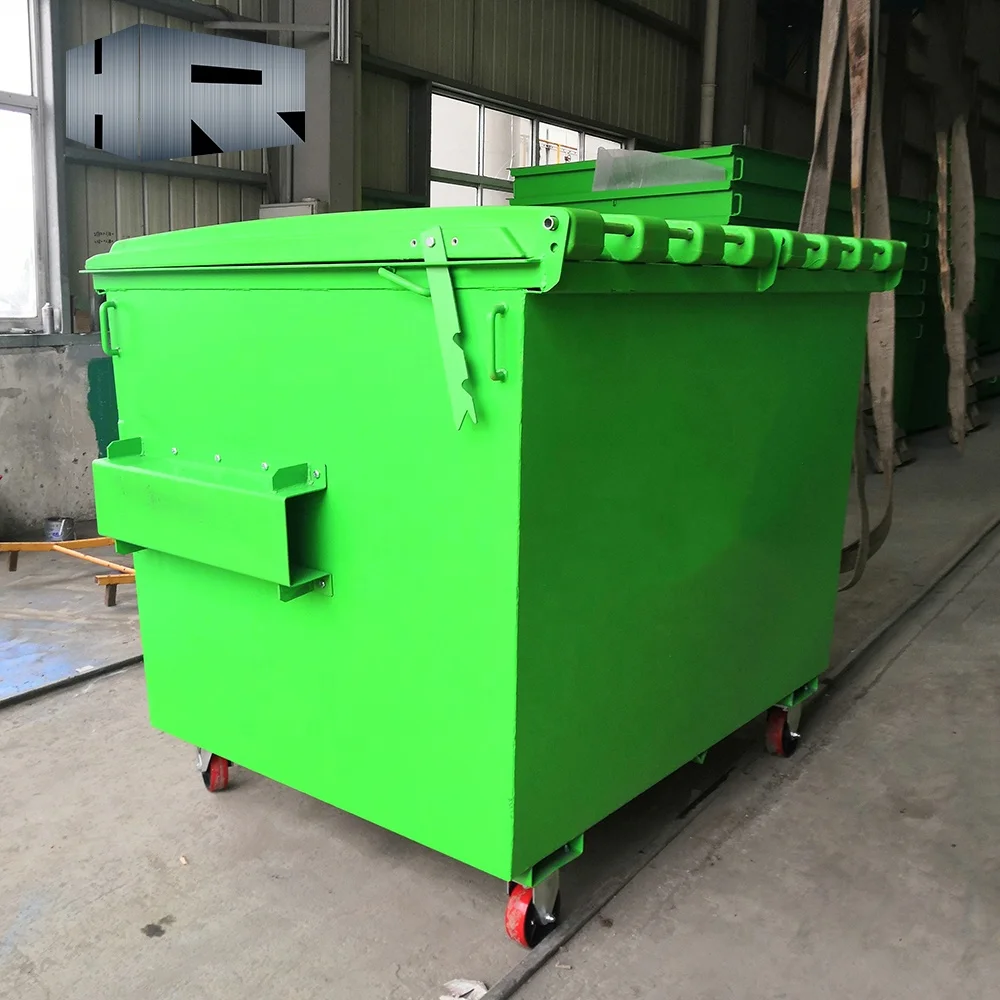 refuse-collector-steel-front-load-bins-buy-front-load-bins-refuse