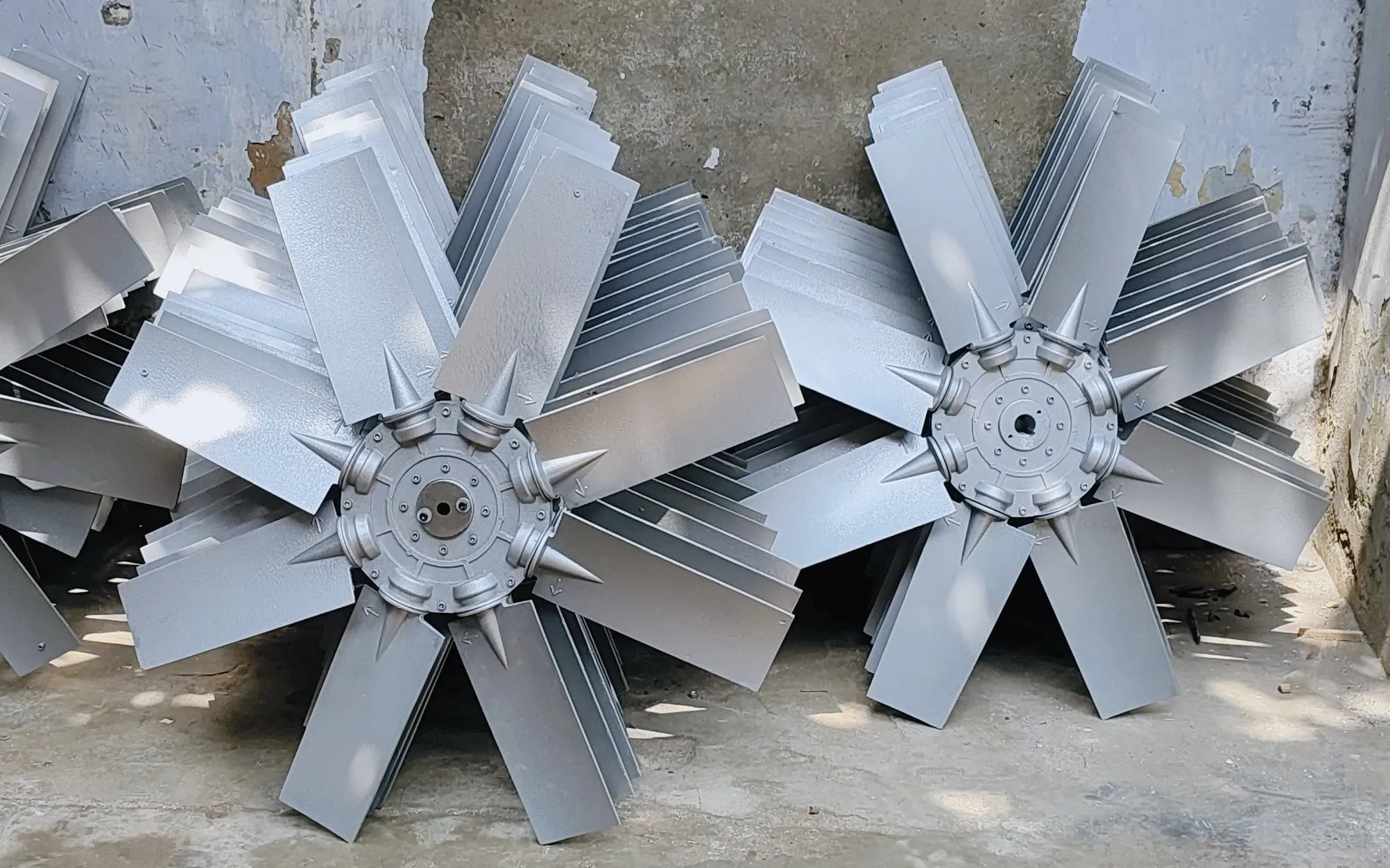 Axial Flow Fan, Aluminium, 300-1800mm, large - detail 10