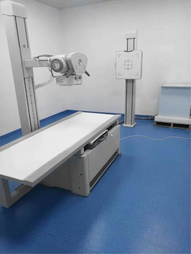 Digital Radiography System Floormounted Xray Machine Double Column Dr