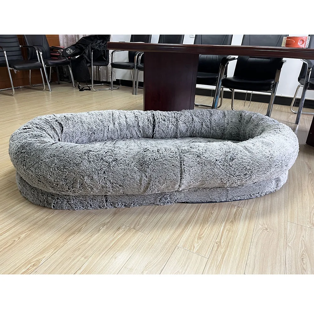 Yangyangpet Nonslip Bottom Washable Large Adult Size Long Plush Memory