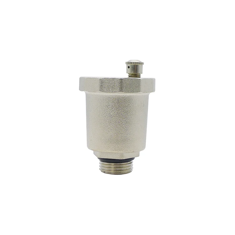 High Pressure Adjustable 1/2 Inch Nickel Plated Brass Air Vent Valve ...