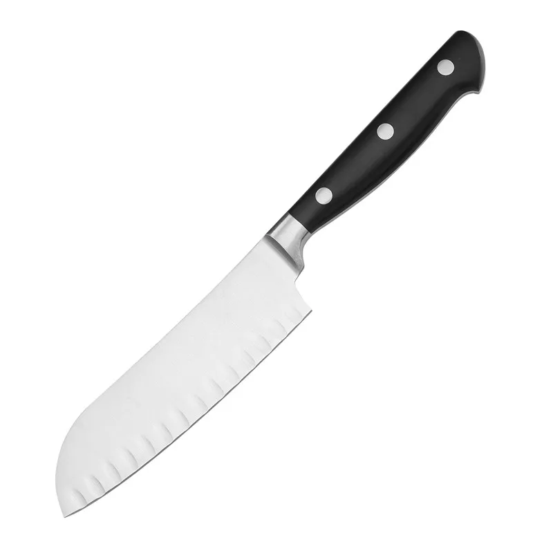 
7 Inch Stainless Steel Kitchen Santoku Knife 5Cr15mov Blade 
