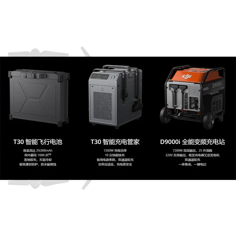 7200W Gasoline Engine Generator for Agriculture Drone spraying UAV accessory Drone kit supplier