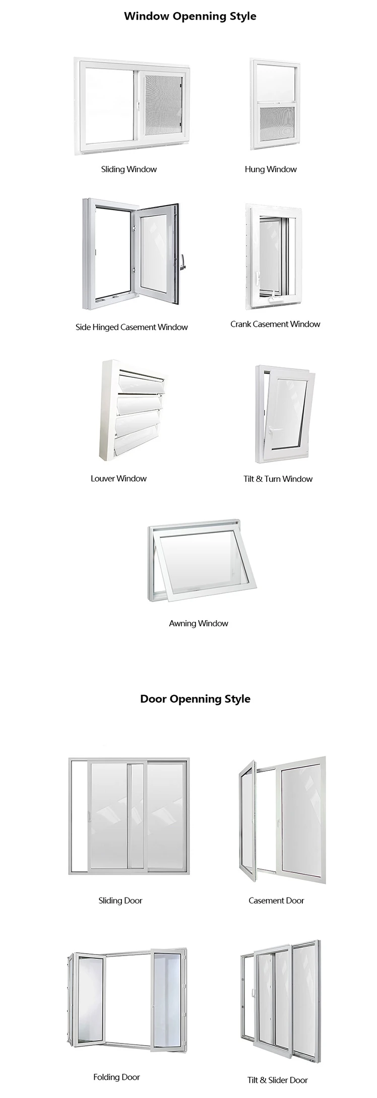 Minglei China Aluminium Bi-folding Windows Folding Window Vertical factory