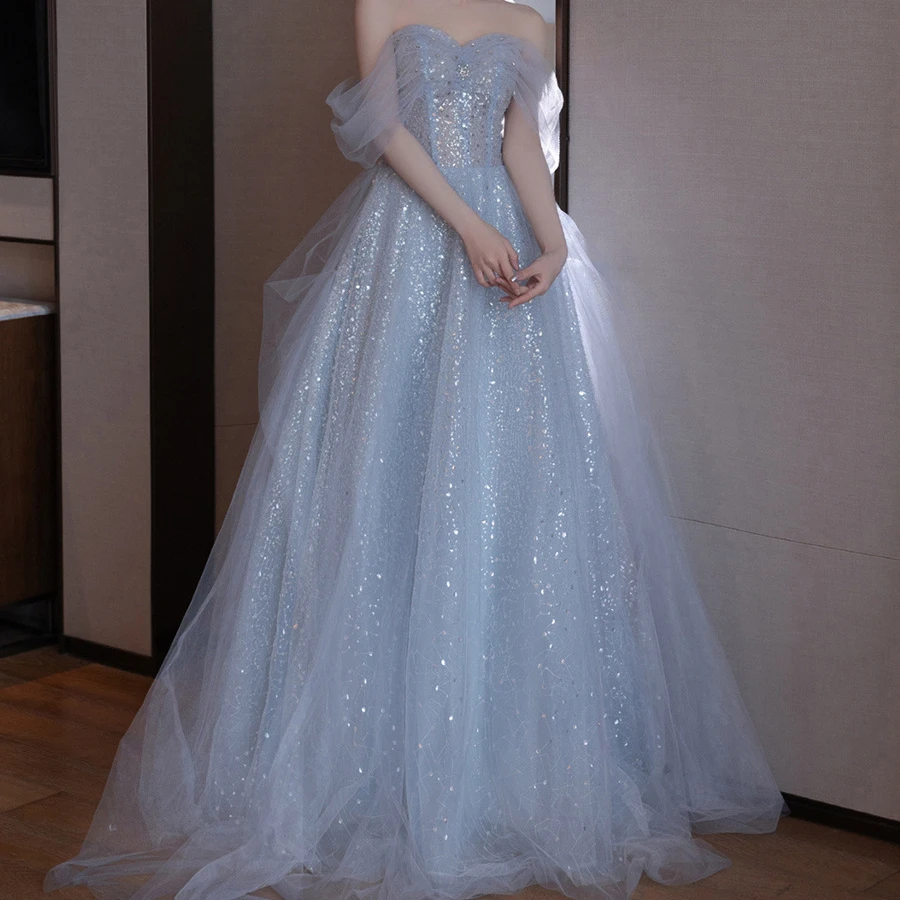 dreamy fairy dress Dreamy sweet bow shoulder dress with halter Fairy dress accessories 694115158993