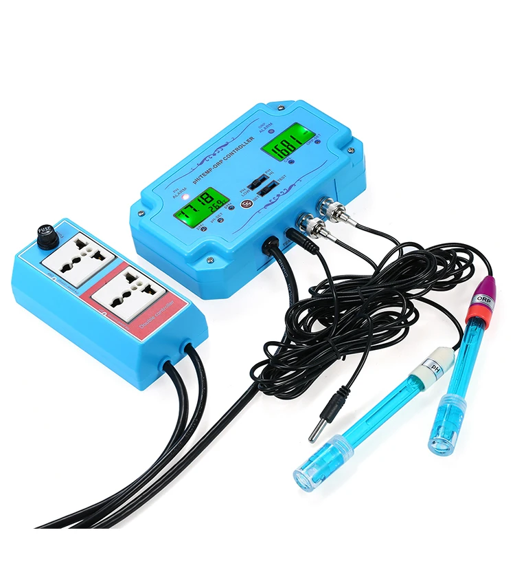 
ORP Meter PH Tester 3 in 1 PH TEMP ORP Controller 