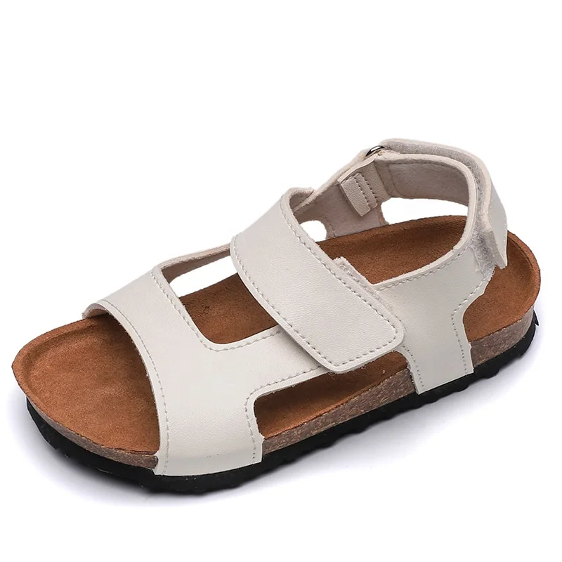 girls cork bed sandals