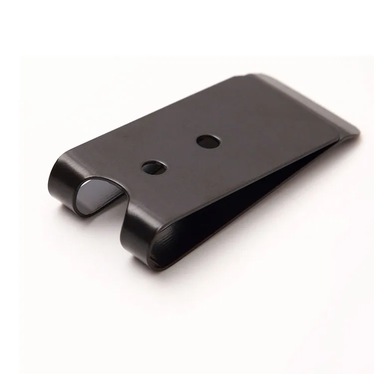 Oem Black Plating Metal Flat Spring Belt Clip Buy Belt Clip,Holster