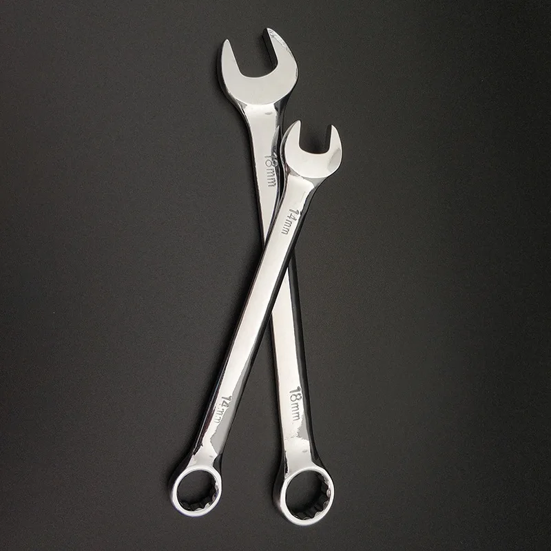 high quality chrome-vanadium steel combination spanner wrench