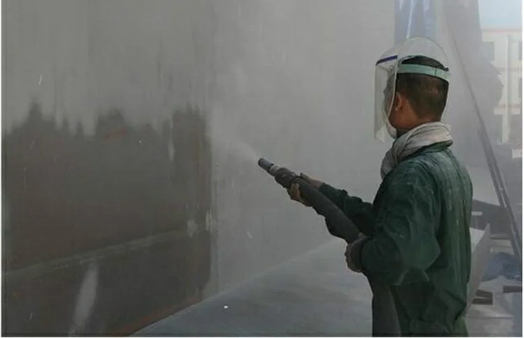 sandblasting portable machine