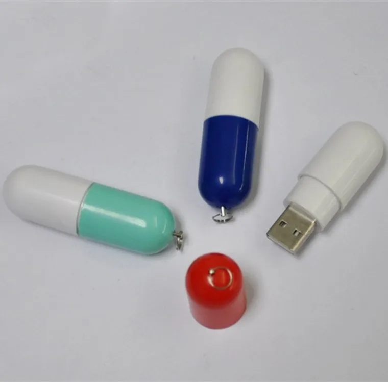Factory Price Brand Logo Medical Pill Usb Flash Drives,Pill Plastic